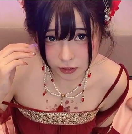 快手网红【sherry-niko】混血女神舌头会打转