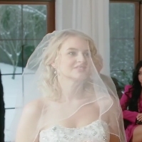 JVID系列-欧美新娘婚礼上演无防护孕育