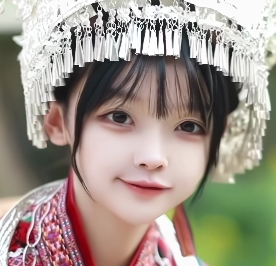 p站网红-苗疆美少女，户外街拍超清4K系列