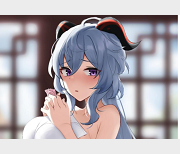 众COSER二次元美少女COS原神甘雨专属人物私拍资源