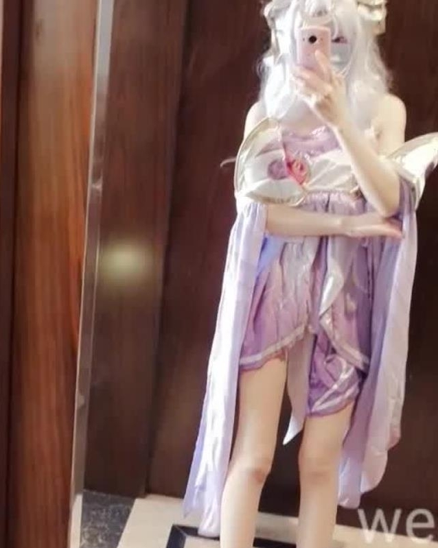 Twitter人气二次元博主（樱花味少女仙）+COS嫦娥，白丝美腿美艳迷人【1.5G】