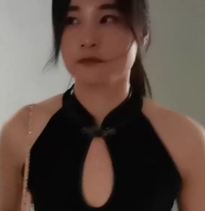 绳之韵菲菲OLnu+nu居家时光有趣小旗袍网袜自缚