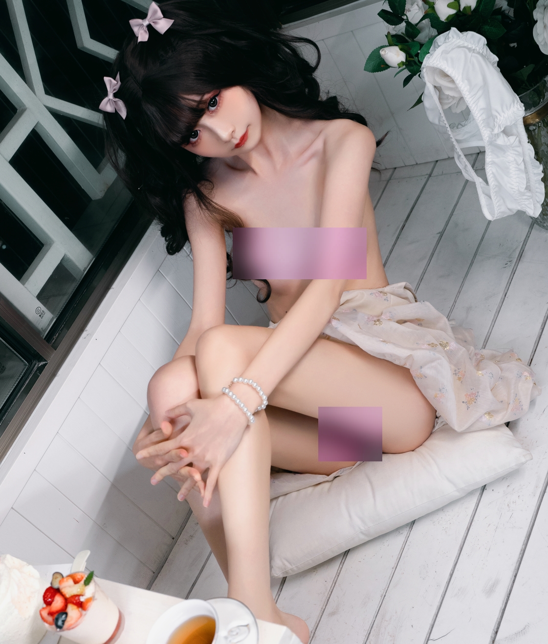 花音栗子打包《半糖主义》59P2V，2.09GB视频作品，金鱼kinngyo导演李钰加盟，百度盘等你发现