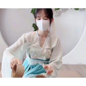 扣扣传媒中秋特辑：妹子光“阴”，粉情人冲击释放（FSOG046）