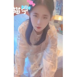 神仙颜值小仙女猫宁，唯美汉服后推车美美玲珑